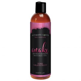 Intimate Earth Awake Aromatherapy Massage Oil 120ml