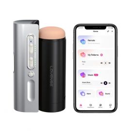 Lovense Solace Pro AI-Powered App-Controlled Thrusting Male Masturbator 